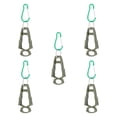 thumbnail image 4 of Clip para guantes de exterior de 5 piezas, clip anticaída para exteriores, soporte para clip para guantes de aleación de aluminio, clip antipérdida Verde, 4 of 8