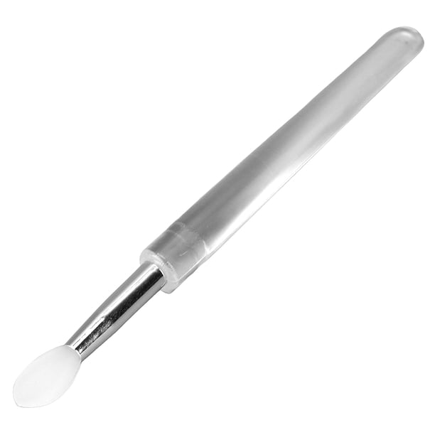 Cepillo de Lápiz Labial de Maquillaje, Cepillo de Labios de Silicona Mini Elérstica Cuerpo Transparente A TODO COLOR PARAPIZ Labial