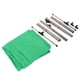 thumbnail image 3 of Kit de soporte para fondo de fotografía, sistema de soporte de pantalla verde ajustable para fotografía de retrato, fotografía, vídeo y estudio fotográfico., 3 of 14