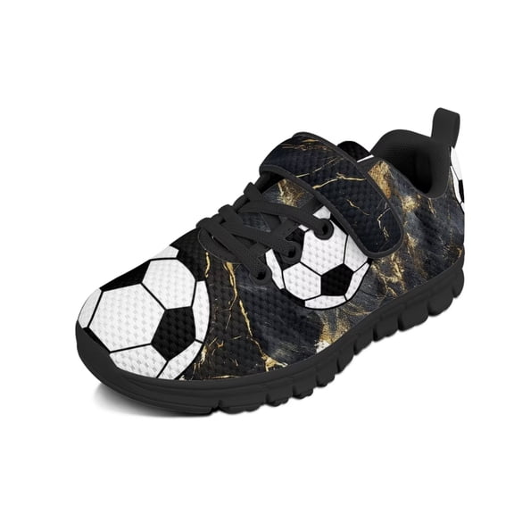 Uourmeti Soccer Shoes for Boys Size 13 Little Kids Tennis Shoes Marbled Print Slip On Knitted Mesh Sneakers Casual Running Shoes Woven Breathable with Soft Soled Sports Hook-Loop
