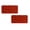 Brick Red/16.8"×6.6"/2Pcs, variant on WUJDF 1Pc 15 Cavity Cake Pan Silicone Eclair Mold,Non-stick Finger Shaped Molds Cylinder Silicone Trays for Cnady,Eclair,Bread,Muffin,Soap,Resin