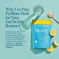 thumbnail image 3 of Bio.me Psyllium Husk Powder Fiber Supplement with Electrolytes for Regularity & Bloating Support, Lemonade – 20 Servings (6.3 oz), 3 of 7