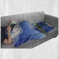 thumbnail image 6 of Central America Soft Flannel Fleece Throw Blanket, Landscape Shot of Island Ometepe in Nicaragua Cloudscape Clear Vivid Sky, Cozy Plush for Indoor and Outdoor Use, 50" x 60", Multicolor, by Ambesonne, 6 of 6