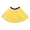 thumbnail image 5 of Ediodpoh Carnival Tutu Dancing Skirt Three Layer Performance Skirt with Tiered Design for Contemporary Dance and Stage Show Ballet Skirt Women Yellow A, 5 of 5