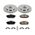 thumbnail image 3 of Power Stop Rear Stock Replacement Brake Pad and Rotor Kit KOE4749, 3 of 8