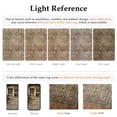 thumbnail image 7 of PureCozy 8'x10' Area Rugs for Living Room Bedroom Dining Room Farmhouse Office Oriental Washable Non Slip Vintage Traditional Large Brown Rugs Carpets, Brown, 7 of 7