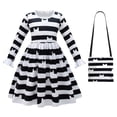 thumbnail image 1 of Robe de Gabby pour Filles, Déguisement d'Halloween à Manches Longues à Rayures, 1 of 9