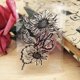thumbnail image 4 of Sidaley Silicone Stamp Flower Shape Exquisite Sweet Making DIY Office Clear Print Embosser Stamper Kit Accessories Gift Decorations Card Type1 NO1, 4 of 6