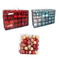 thumbnail image 1 of Abbracc 100 Pcs Christmas Ball Ornaments Shatterproof Decorative Tree Decorations for StyleE, 1 of 8