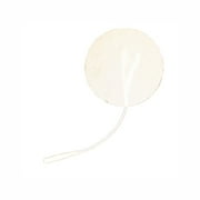 Reusable Electrodes, Foil Bag, 3.0"" Round, White Cloth