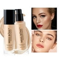 ZMHPKJS High Light Face Liquid Foundation Makeup Full Coverage