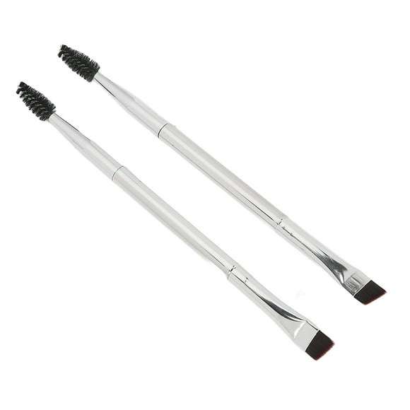 Cepillo para cejas de doble punta cepillo ergonómico para cejas herramienta cosmética de 2 piezas para fiesta ANGGREK Otros