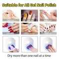 thumbnail image 5 of Lámpara de fototerapia para uñas, lámpara UV de gel con forma de huevo, minilámpara UV USB para uñas, secador solar con terapia LED, herramientas automáticas con sensor para uñas de manos y pies., 5 of 5