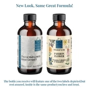 Wise Woman Herbals - Passionflower Botanical Syrup 4 FL OZ - Herbal Solid Extract, Promotes Calmness & Relaxation
