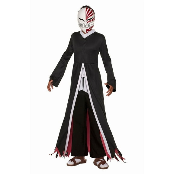 InSpirit Designs, LLC Bleach Ichingo Robe With Mask Child Costume | Medium Unisex