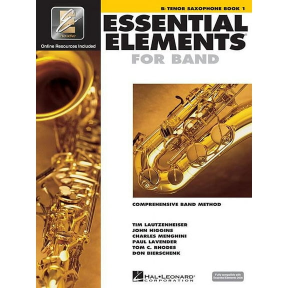 Essential Elements: Essential Elements for Band - BB Tenor Saxophone Book 1 with Eei (Book/Online Media) (Other)