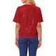 thumbnail image 3 of Camiseta de lentejuelas INSPIRE CHIC para mujer, blusa brillante de manga dolman oversize, XL roja, 3 of 6