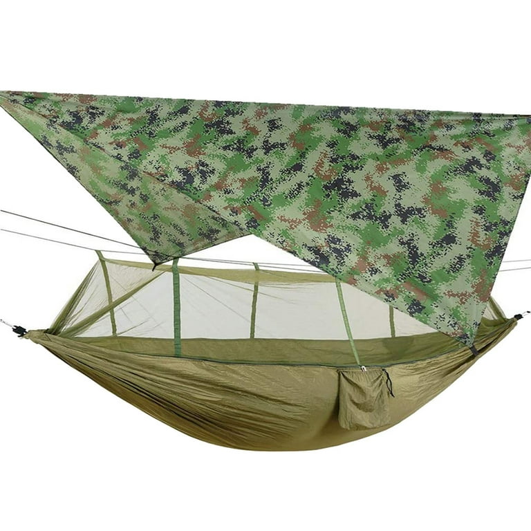 Outdoor canopy cover hanging swing hammock with mosquito net sale