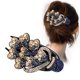 thumbnail image 2 of Pinza para el pelo con diamantes de imitación para mujeres y niñas, pinzas para el pelo elegantes y gruesas, accesorios para el cabello largo, 2 of 9