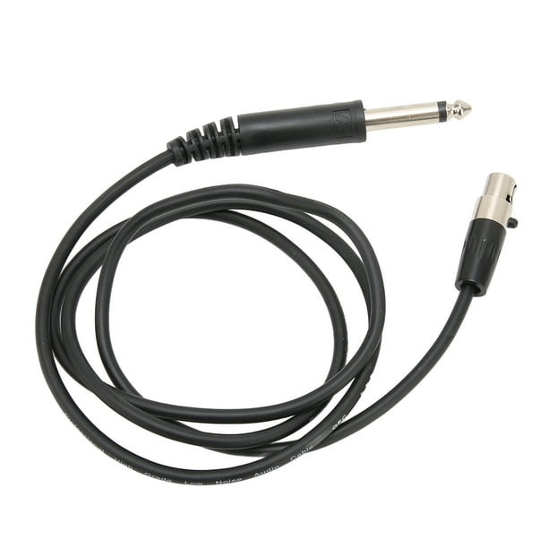 Microphone Connector Cord, Anti Interference Professional XLR Female To 1/4  Inch Male Cable Durable For For Microphone 1m 