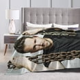 thumbnail image 4 of Ryan Reynolds Throw Blanket Fleece Blanket Soft Cozy Flannel Blanket Lightweight Plush Blanket (3Sizes), 4 of 6