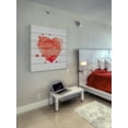 thumbnail image 5 of Marmont Hill "Heart Splash" Painting Print on White Wood, 5 of 5