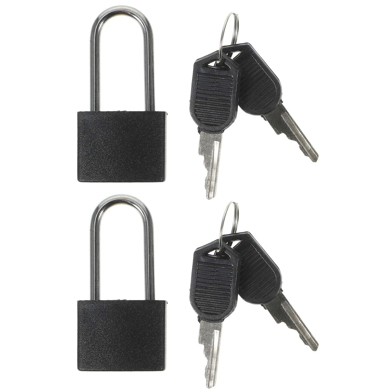 2 Sets Mini Padlocks Set Luggage Locks with Key Luggage Locks Safety Padlock