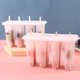 thumbnail image 5 of Molde para paletas con tapa | Molde de helado casero reutilizable | Máquina de golosinas de verano duradera para el hogar | Material libre de BPA de fácil liberación | Formas divertidas | 1 paquete, 5 of 7