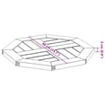 thumbnail image 4 of vidaXL Table Top 40x40x2 cm Octagonal Solid Wood Acacia, 4 of 5