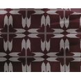 thumbnail image 4 of oneOone Georgette Viscose Fabric Arrow Sign Kasuri Print Fabric BTY 42 Inch Wide, 4 of 4