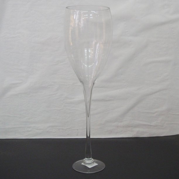 Clear Glass Tall Champagne Vase Wedding Centerpiece, 23Inch Walmart