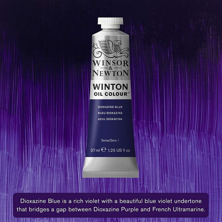 Winsor & Newton Winton Oil Paint – 37ml Tube, French Ultramarine, Student-Grade Oil Color