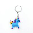 thumbnail image 1 of LLavero de muñeca de goma suave de dibujos animados lindo unicornio llavero de coche bolsa pequeño colgante regalo, 1 of 6
