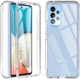 thumbnail image 1 of HSHDLDF Samsung A53 5G Case, Samsung A53 Case, Full Body Heavy Duty Bumper Case with Built-in Screen Protector Shockproof Dustproof Protective Phone Cover for Samsung Galaxy A53 5G Case (Clear), 1 of 7