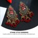 thumbnail image 3 of Beach Ornaments Vintage Bohemian Earring Fashion Ear Accessories Diamond Ear Stud Antique Drop Earring, 3 of 3