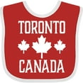 thumbnail image 3 of Inktastic Toronto Canada Boys or Girls Baby Bib, 3 of 4