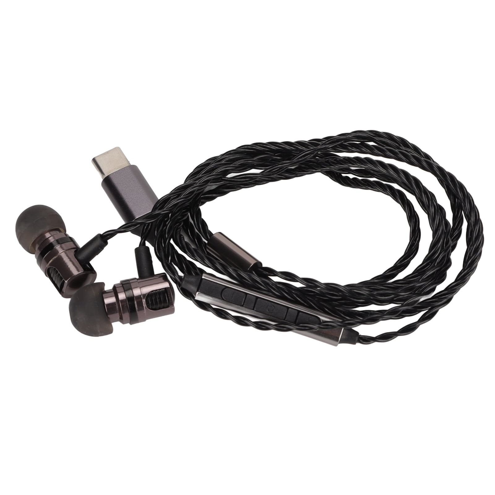 Wired Monitor Headphone, Button Control Monitor Earbuds Prevent