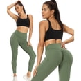 thumbnail image 6 of QRIC Yoga Pants for Women with Pockets High Waisted 4 Way Stretch Workout Leggings for Women, 6 of 6