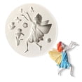 thumbnail image 4 of Silicone Candy Moulds Angel Shaped Baking Gadgets Non-stick 8 Styles for Kitchen, 4 of 16