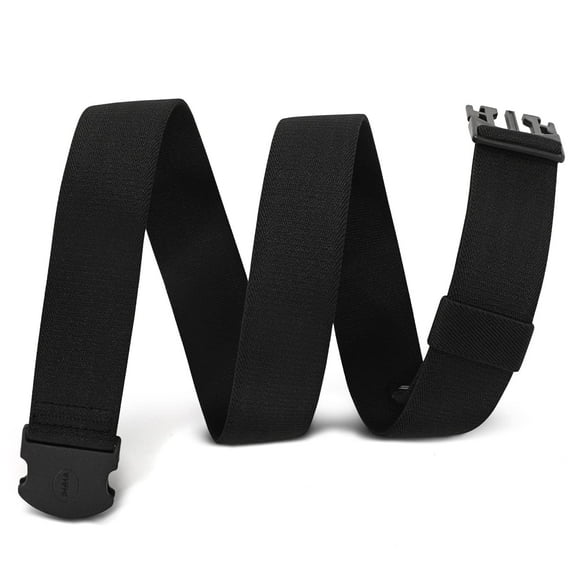 WHIPPY Men's Elastic Belt Non Metal Stretch Belt Nickel Free Web Belts for Jeans Pants Unisex