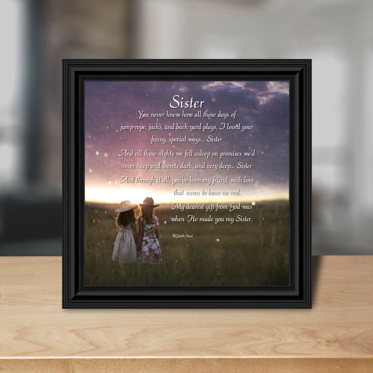 "It Takes A Village" Thank You Picture Frame - 4x6 Inch Photo, Wall Or Tabletop Decor, Appreciation Gift For Friends, Sister