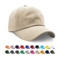 thumbnail image 4 of US 3 Pack Washed Distressed Twill Cotton Baseball Cap Vintage Adjustable Hat, 4 of 5