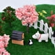 thumbnail image 2 of Adorno de planta de árbol de jardín de hadas en miniatura, macetas de casa de muñecas en miniatura decoración musgo Micro paisaje DIY adorno de jardín artesanal, E 10 Uds Sailing Electrónica, 2 of 5