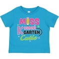 thumbnail image 3 of Inktastic Miss Kindergarten Cutie with Pencil and Stars Girls Toddler T-Shirt, 3 of 5