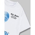 thumbnail image 4 of Men's Skull & Letter Print Short Sleeve T-Shirt, School, 4 of 4