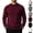 Black, variant on Zylanna Men Mock Neck Sweater, Long Sleeve Soft Solid Color Warm Pullover Knit Jumper for Daily Wear Black