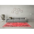 thumbnail image 3 of Ahgly Company Indoor Rectangle Persian Red Traditional Area Rugs, 7' x 9', 3 of 4
