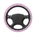 thumbnail image 2 of KLL Car Steering Wheel Cover, Universal 15 inch, Soft Elastic and Comfortable,Car Accessories Decorations-Christmas Unicorns, 2 of 7
