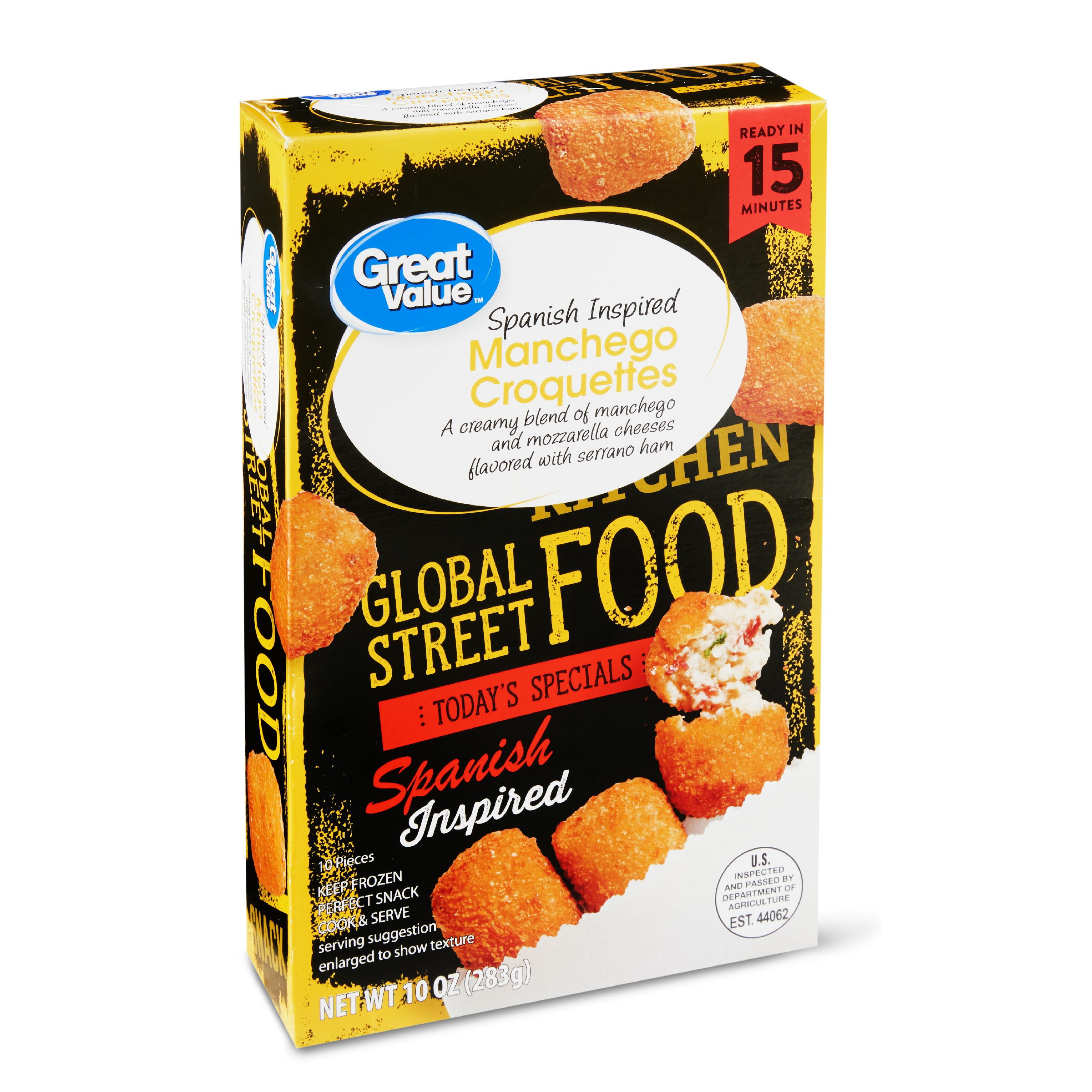 Great Value SpanishInspired Manchego Croquettes, 10 oz