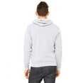 thumbnail image 2 of Bella + Canvas 3739 Unisex Full-Zip Hooded Sweatshirt, 2 of 2